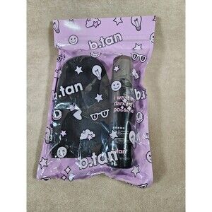 b. tan I Want The Darkest Tan Possible Self Tan Mousse And Applicator Mitt Set